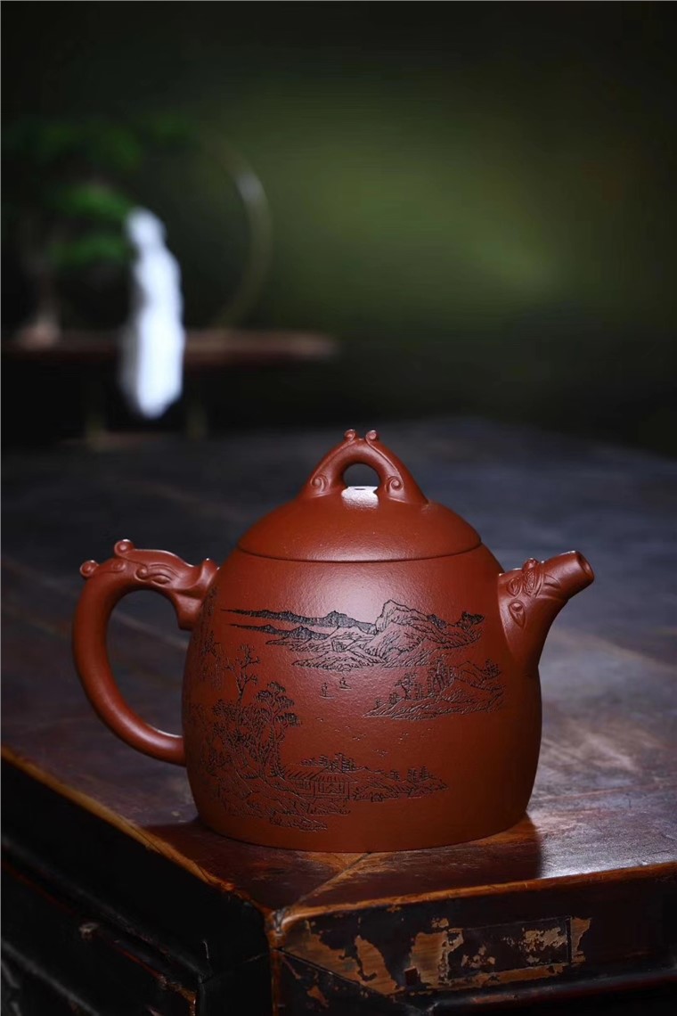 尹怀作品 龙秦权图片