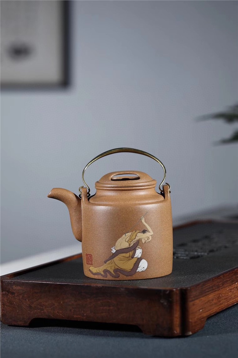 褚萍作品 洋桶图片