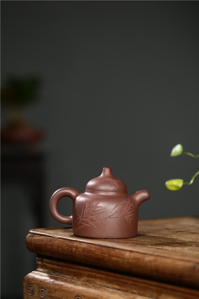 潘俊作品 斜竹清影图片