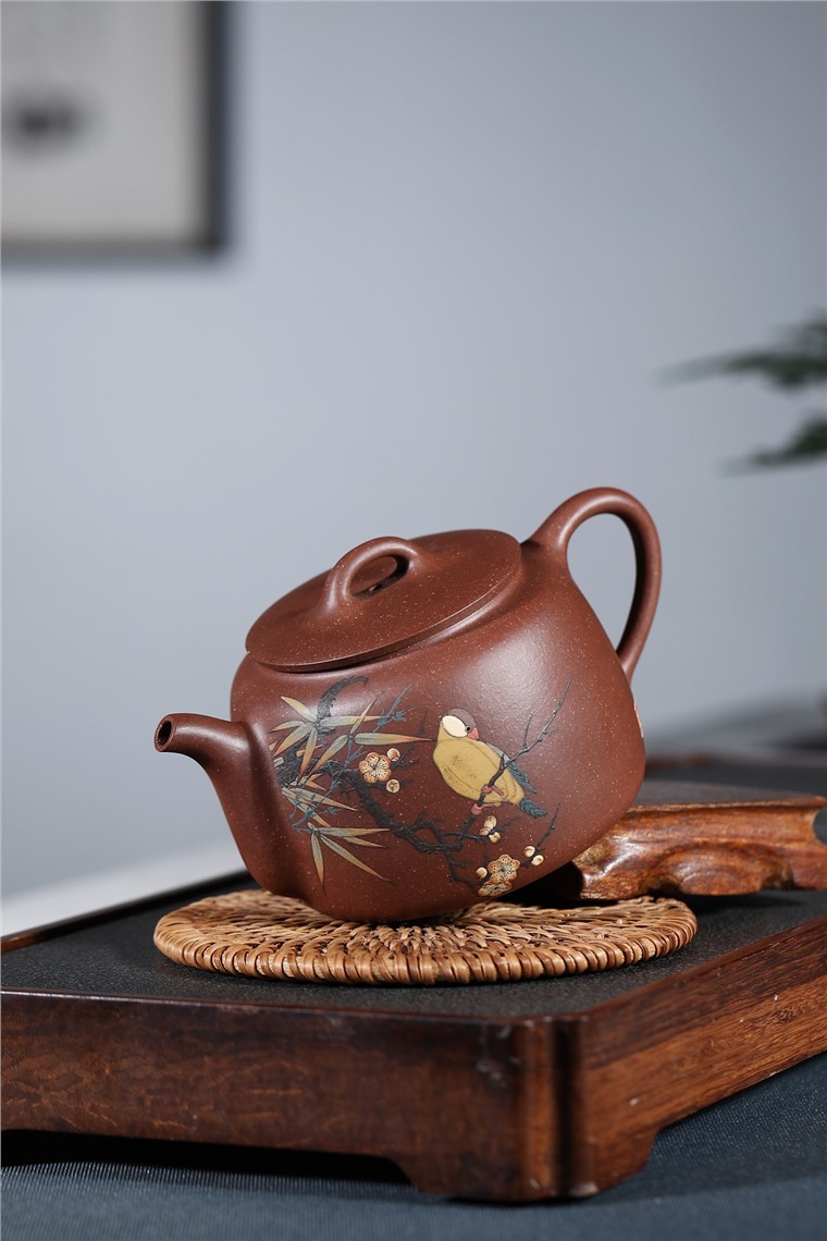 褚萍作品 其乐融融图片