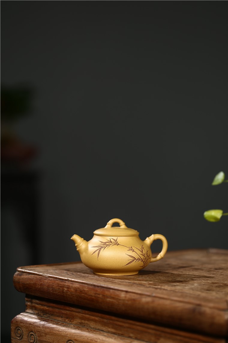 许冠新作品 清风竹影图片