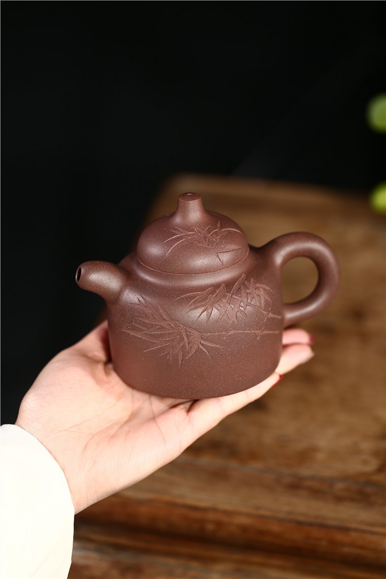 潘俊作品 斜竹清影图片