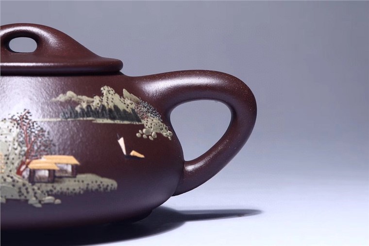 蒋旭作品 景舟石瓢图片