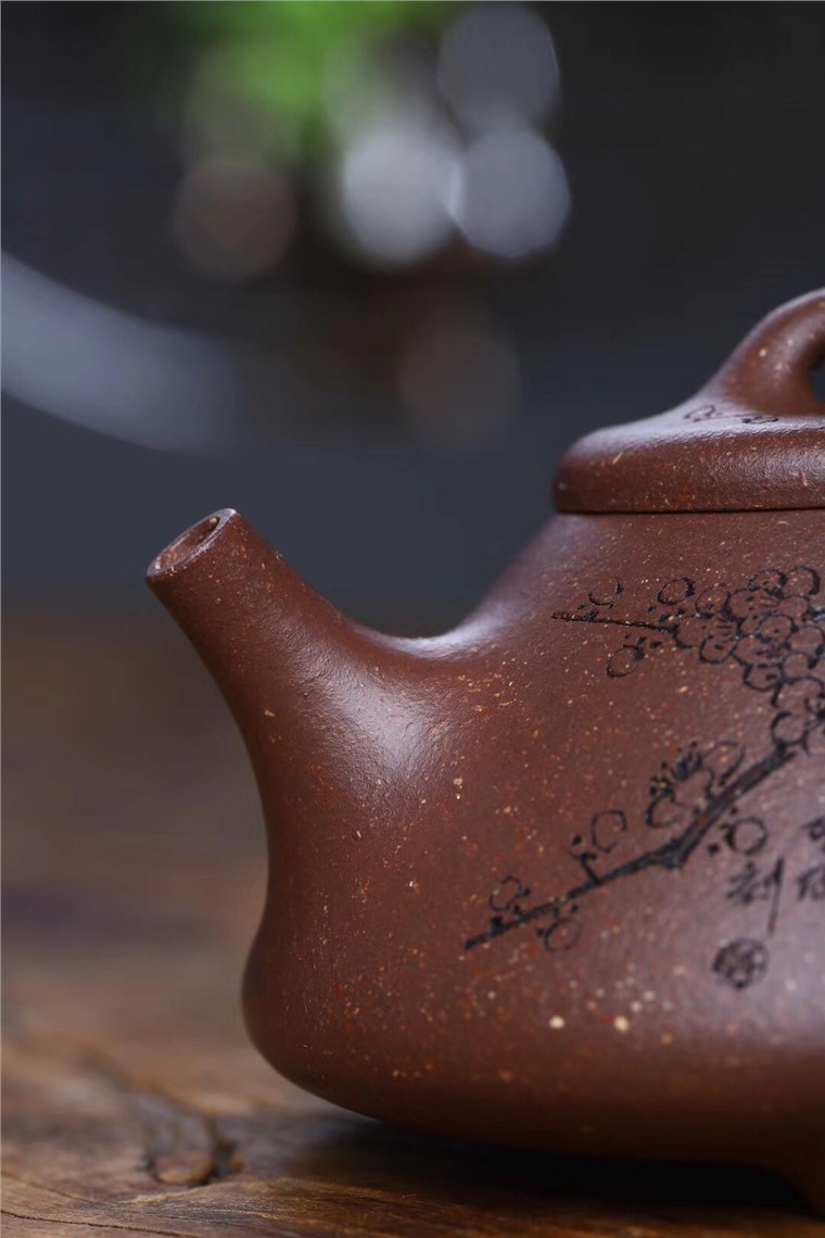 庄其芳作品 梅花石瓢图片