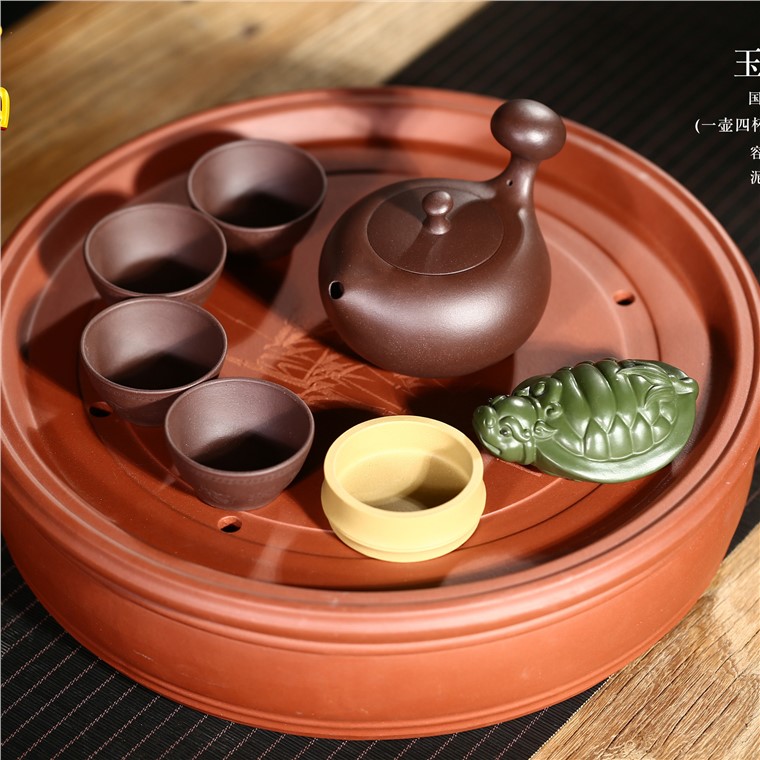 姚华君作品 玉玲珑套具图片