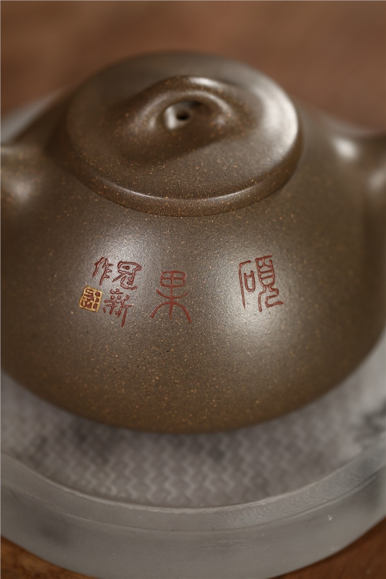 许冠新作品 硕果石瓢图片