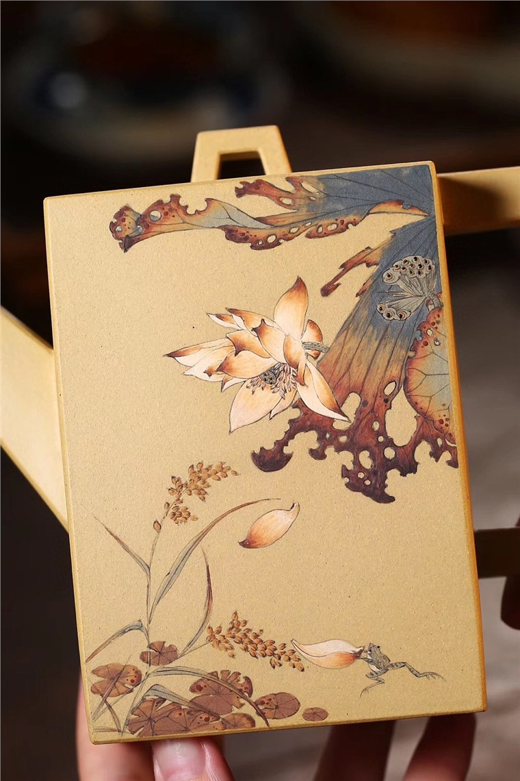 褚萍作品 砖方图片