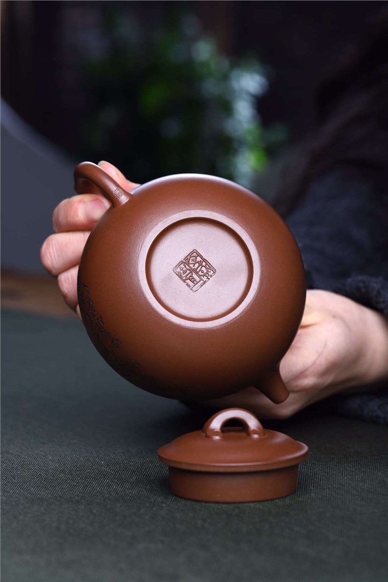 文盛作品 如意壶