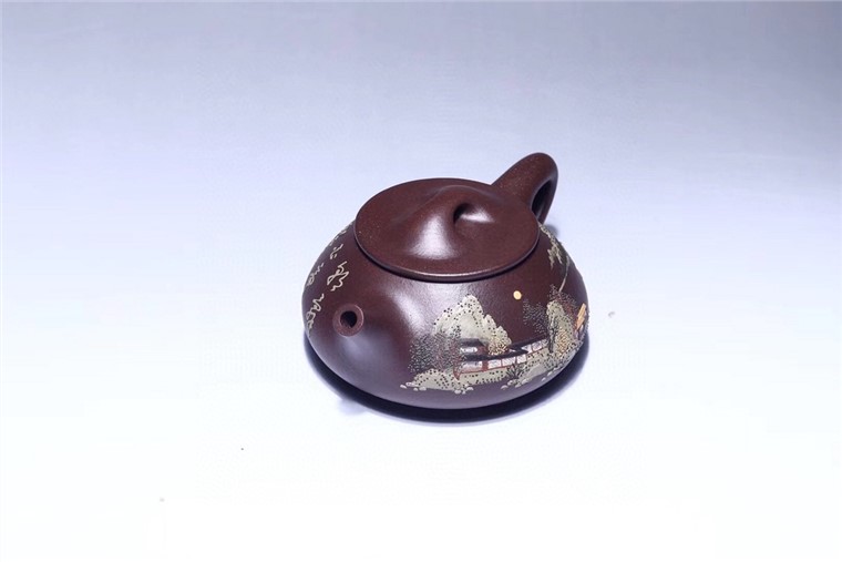 蒋旭作品 景舟石瓢图片