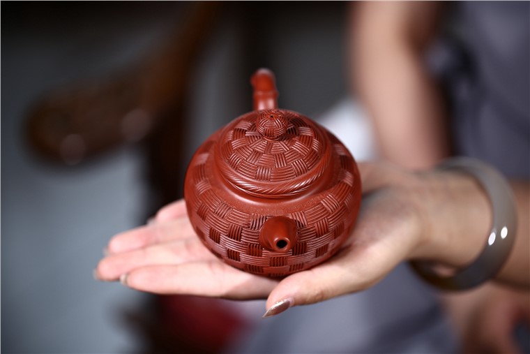 姚华君作品 竹编掇只图片