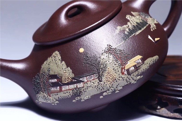 蒋旭作品 景舟石瓢图片