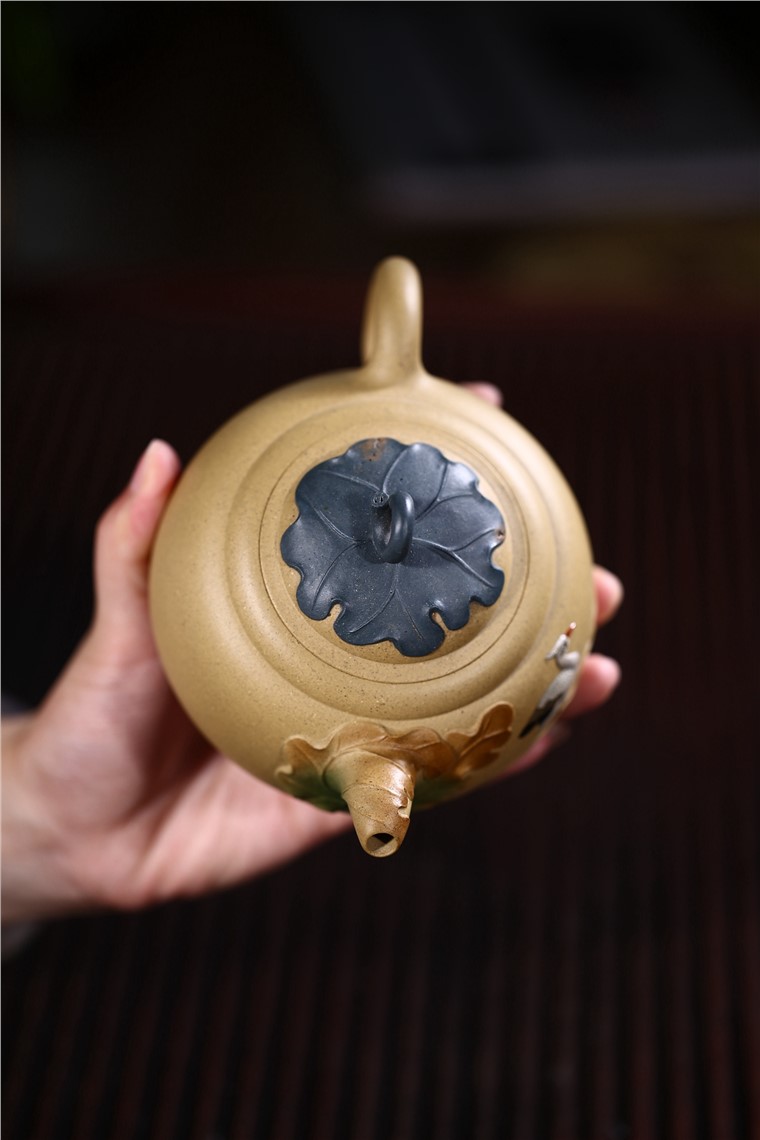 姚华君作品 一鹭莲升图片