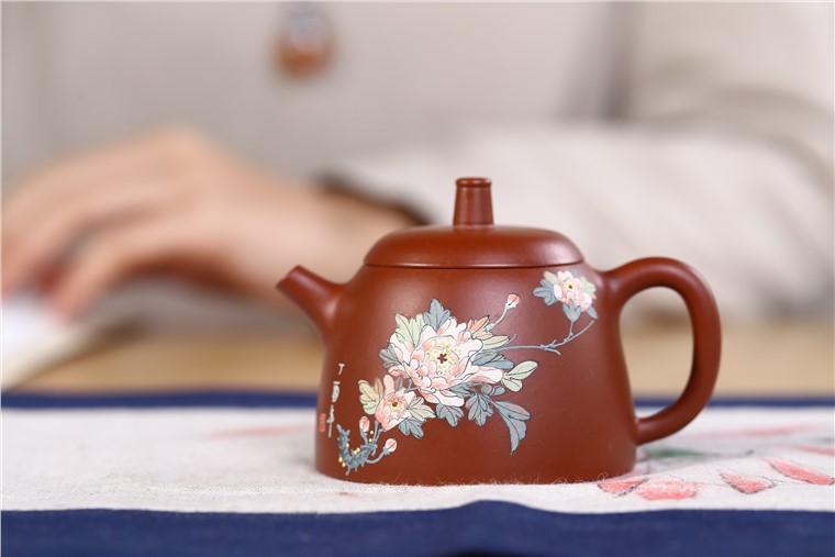 姚华君作品 花香宜人对壶图片