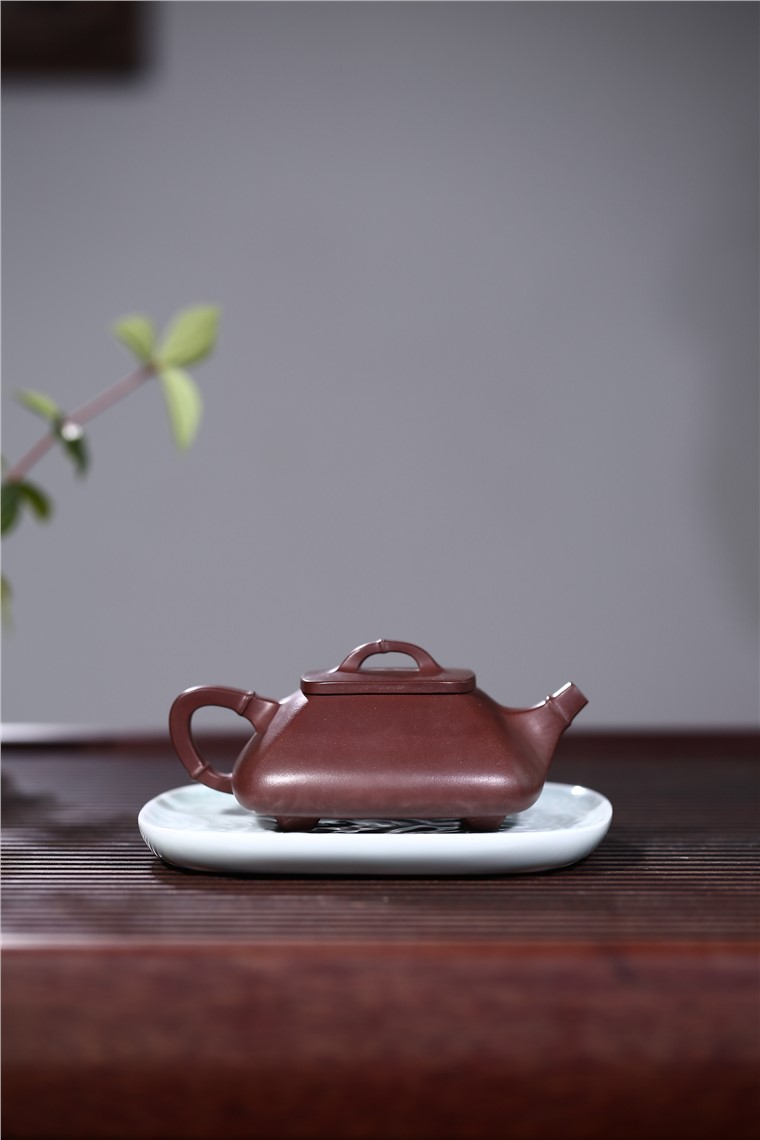 姚华君作品 四方石瓢竹图片