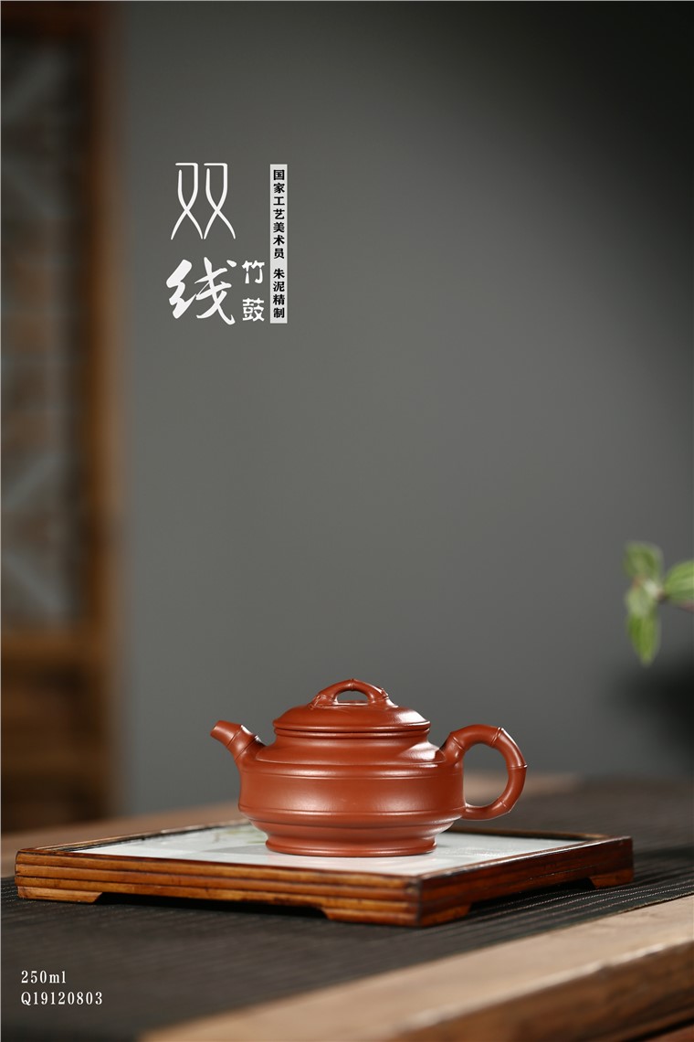 许冠新作品 双线竹鼓图片