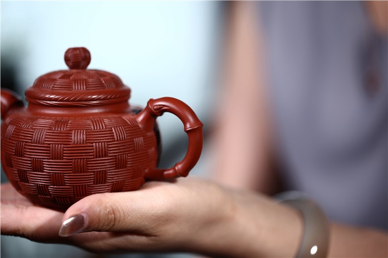 姚华君作品 竹编掇只图片