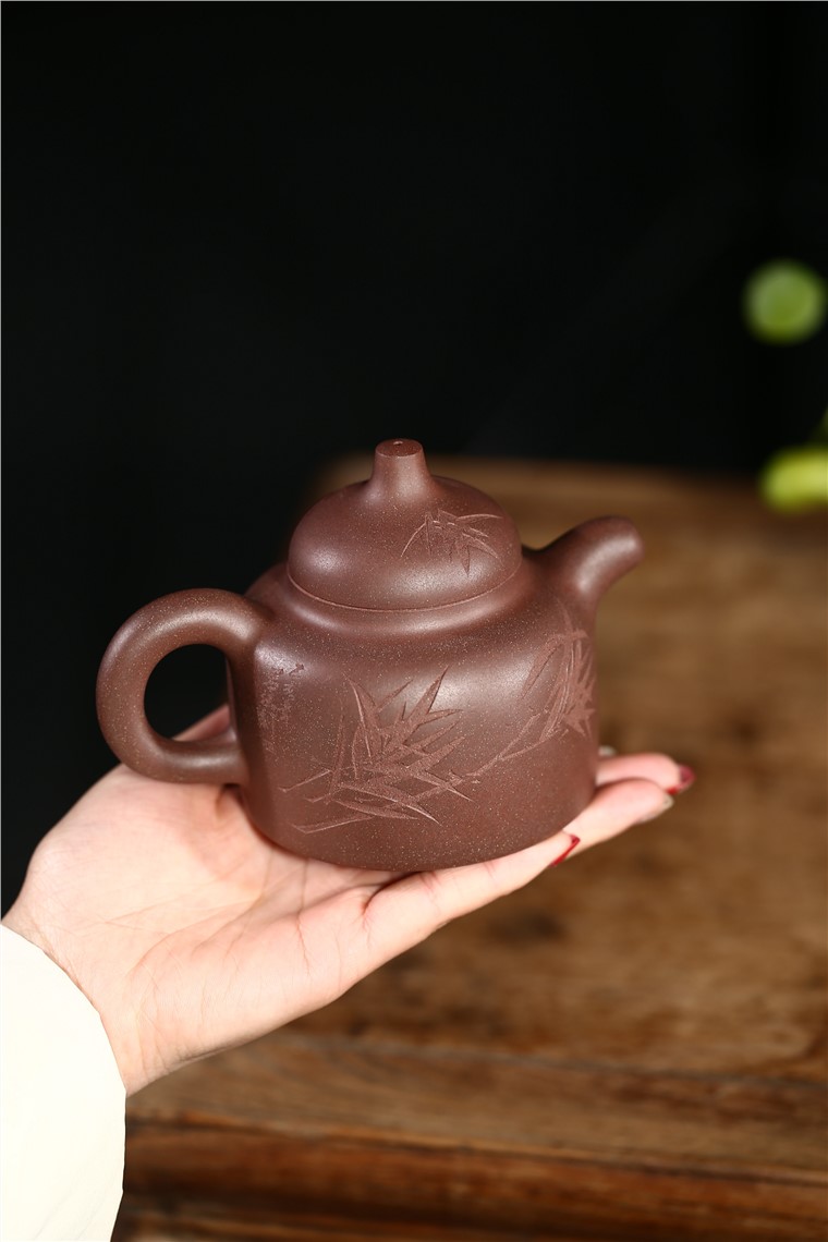 潘俊作品 斜竹清影图片
