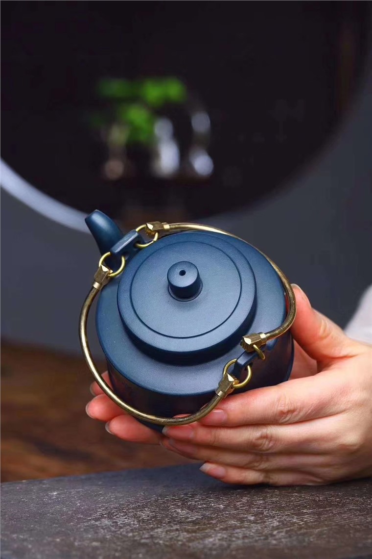 孙泽华作品 金钟提梁套组图片