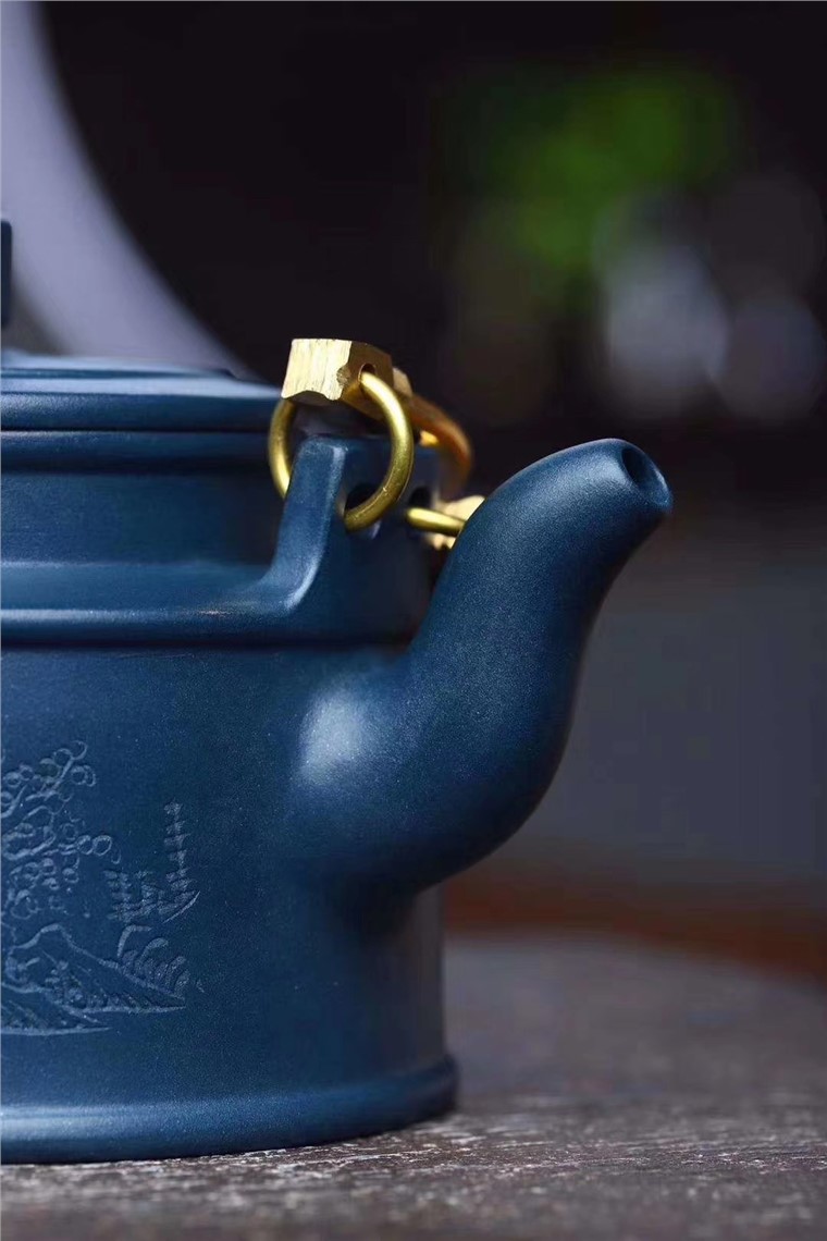 孙泽华作品 金钟提梁套组图片