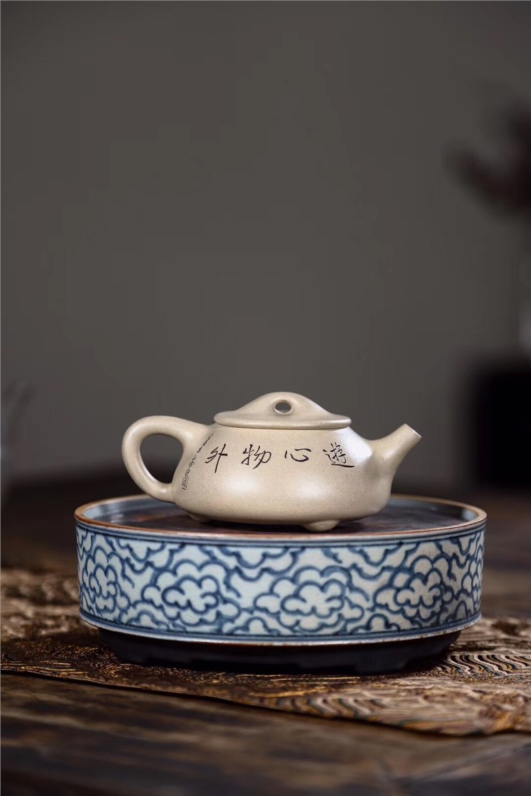 尹优群作品 景舟石瓢图片