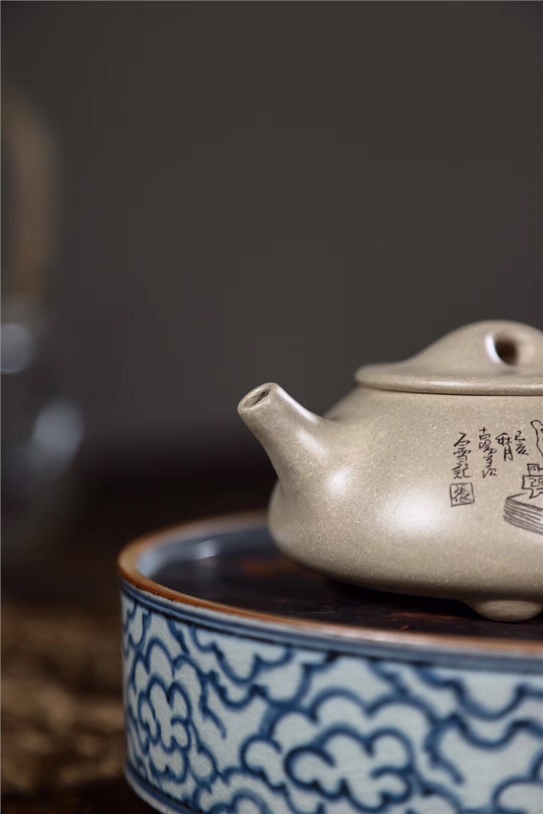 尹优群作品 景舟石瓢图片