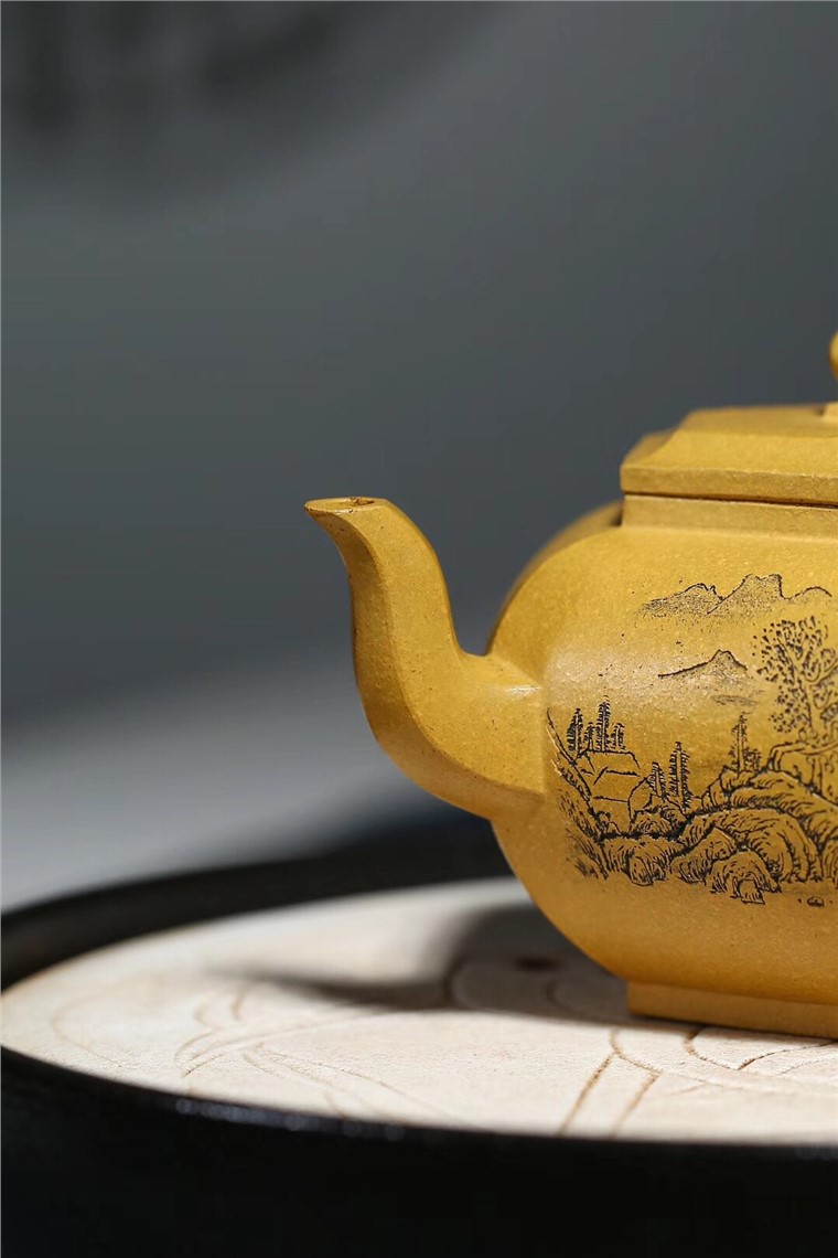 许俊作品 六方宫灯图片