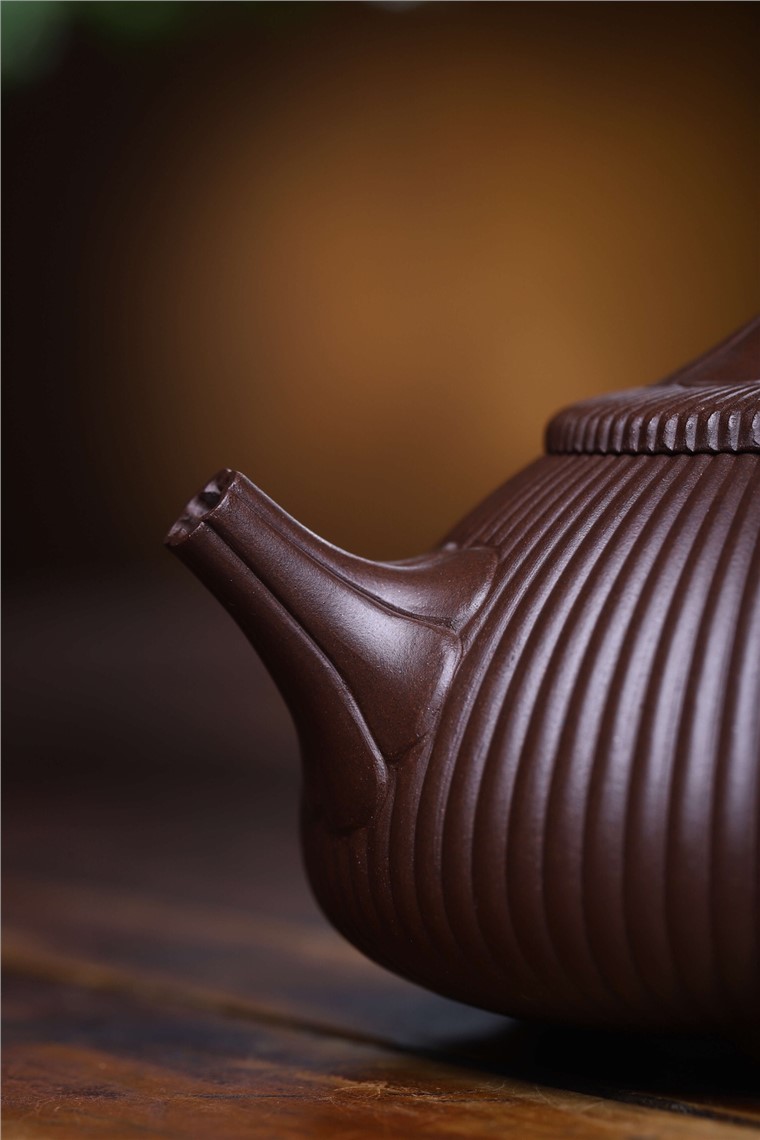 陈育平作品 筋纹石瓢图片