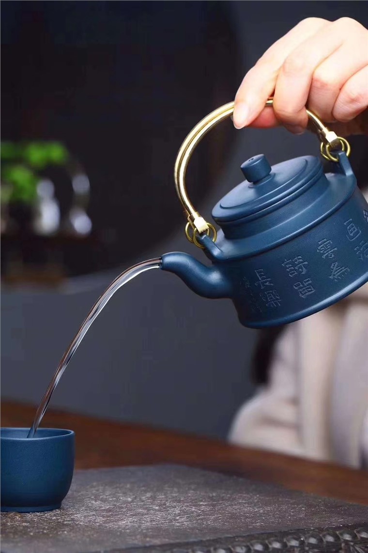 孙泽华作品 金钟提梁套组