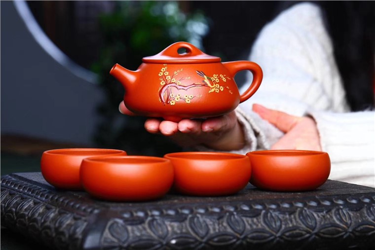 周龙华作品 石瓢套组图片
