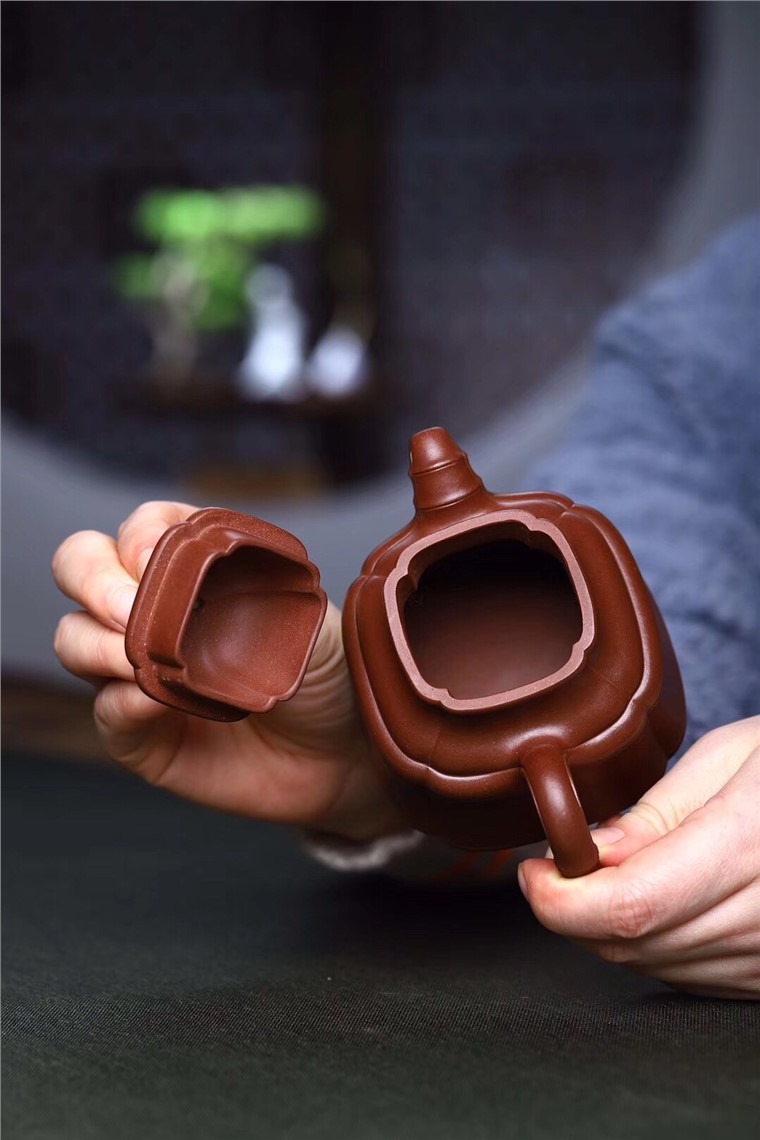 许俊作品 四方竹鼎图片