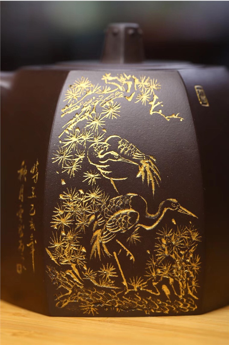 徐六明作品 六方井栏图片