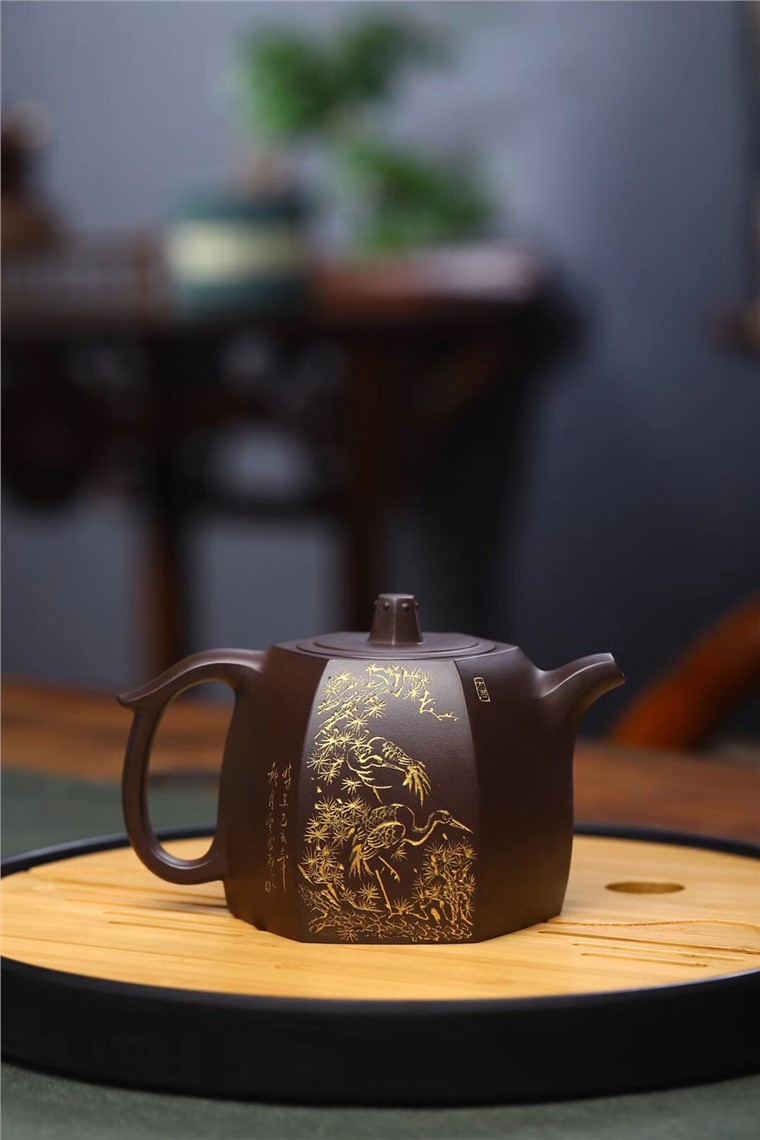徐六明作品 六方井栏图片