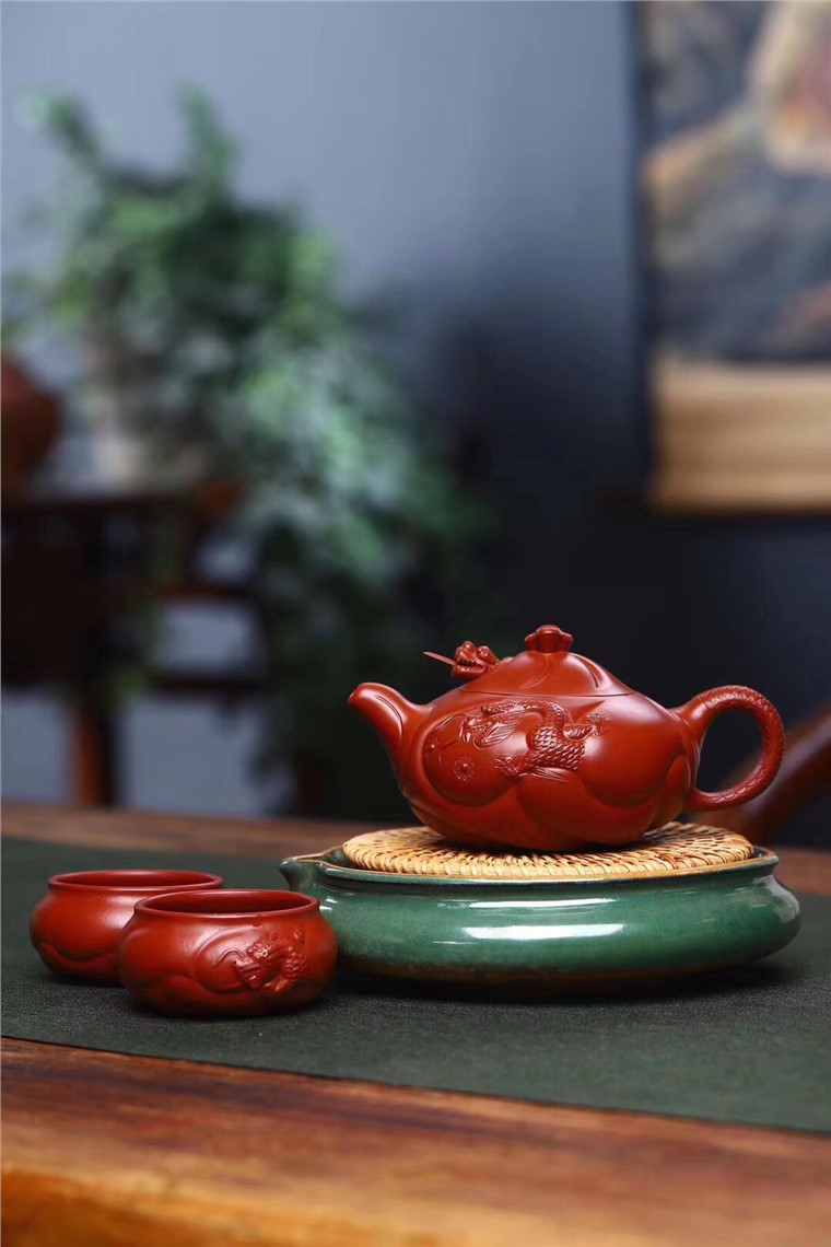 徐六明作品 鱼化龙套组图片