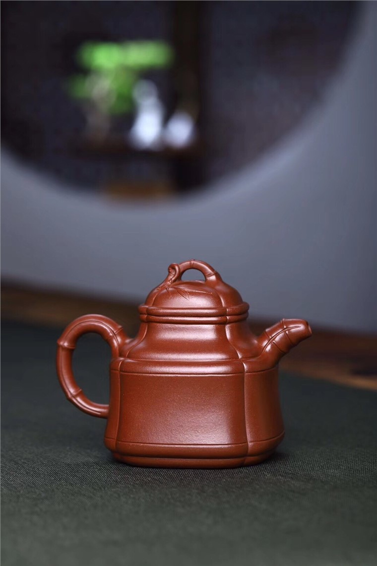 许俊作品 四方竹鼎图片