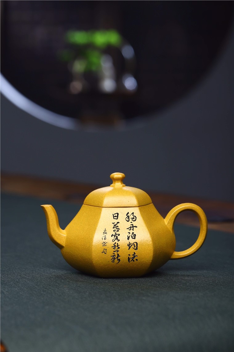 许俊作品 六方梨壶图片