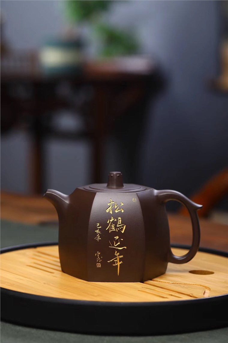 徐六明作品 六方井栏图片