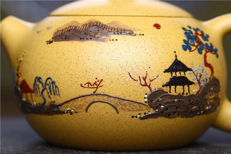 周龙华作品 西施图片