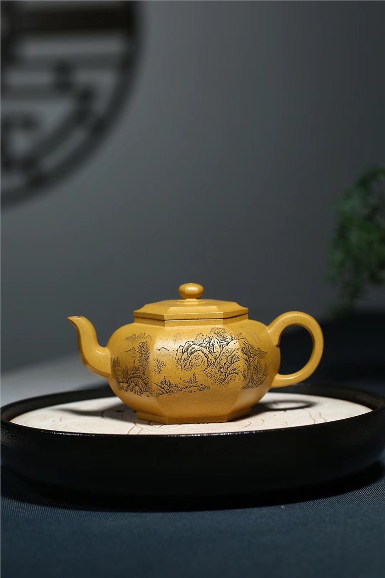 许俊作品 六方宫灯图片