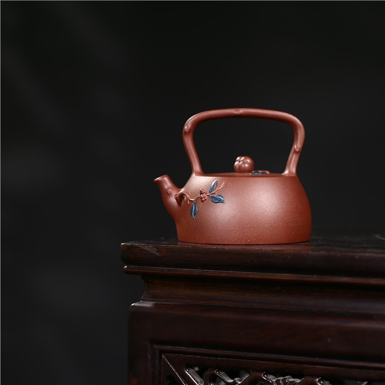 徐敏作品 秋硕提梁图片