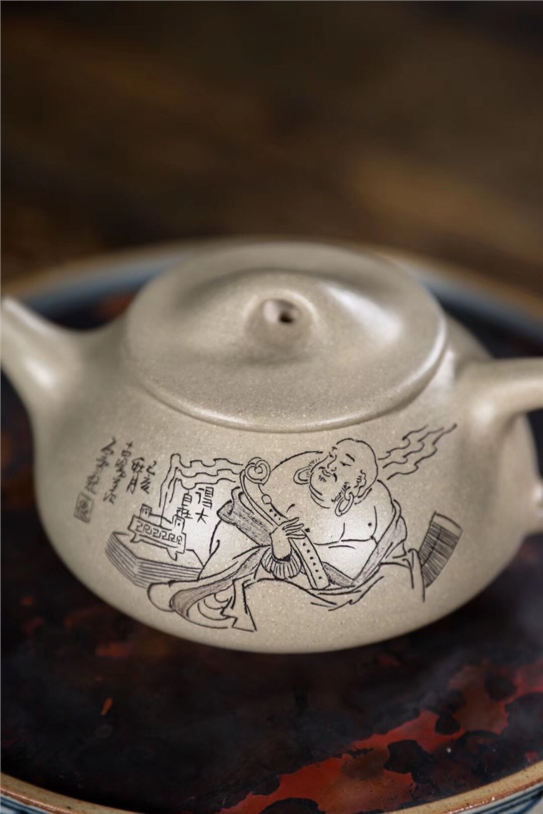 尹优群作品 景舟石瓢图片