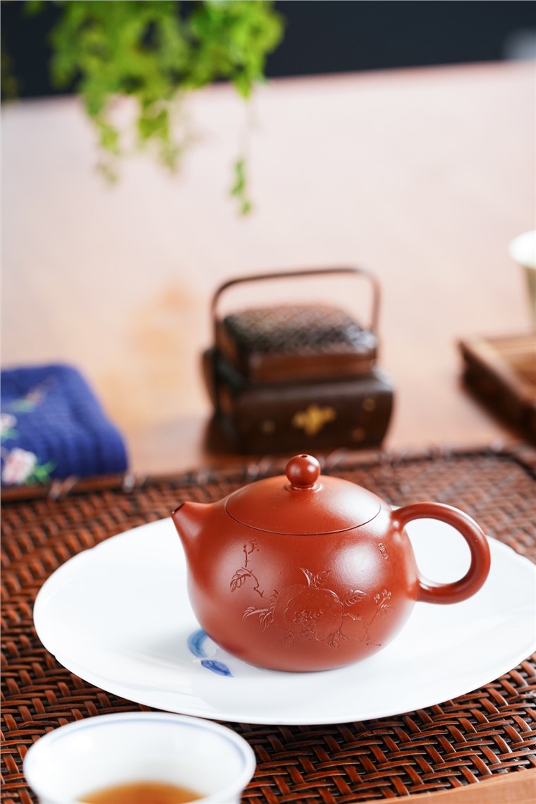 吴敏作品 寿桃西施图片