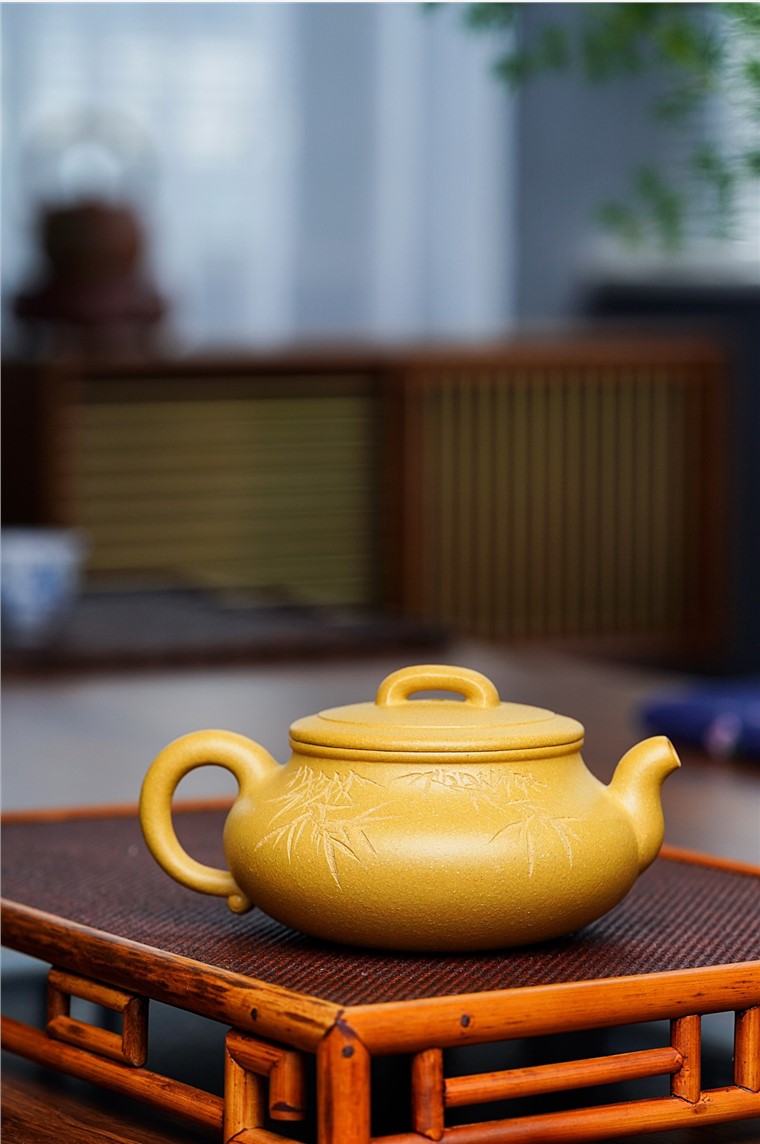陈小明作品 行云如意壶图片