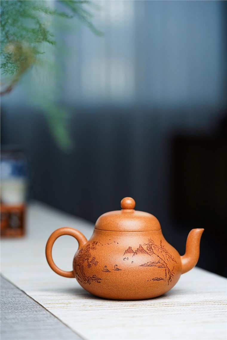 陈小明作品 梨形壶图片