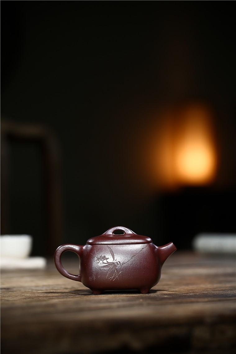 姚玲香作品 四方石瓢图片