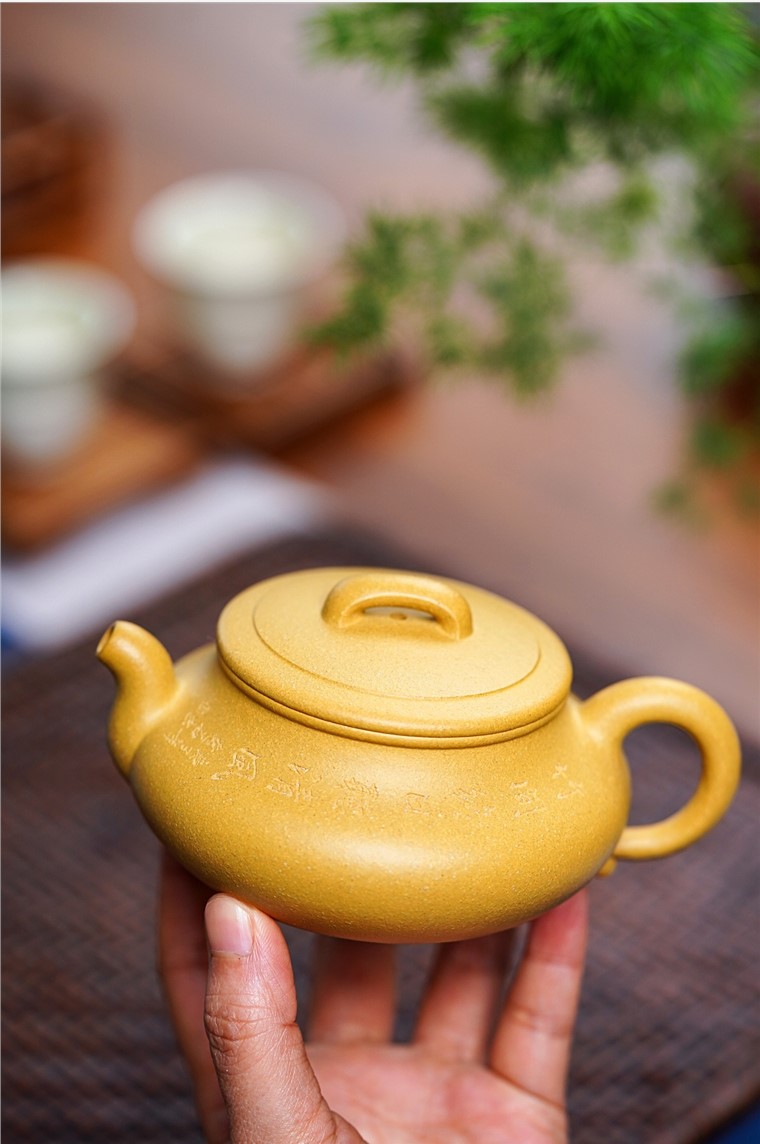 陈小明作品 行云如意壶图片
