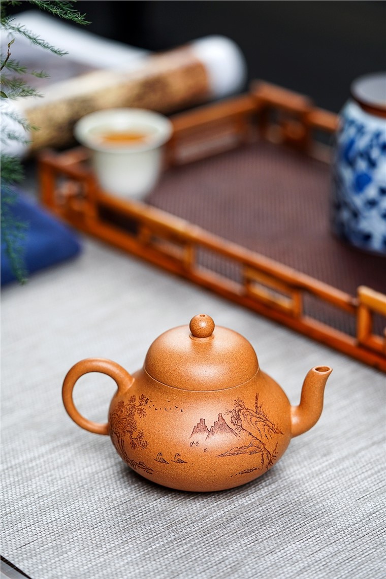 陈小明作品 梨形壶图片