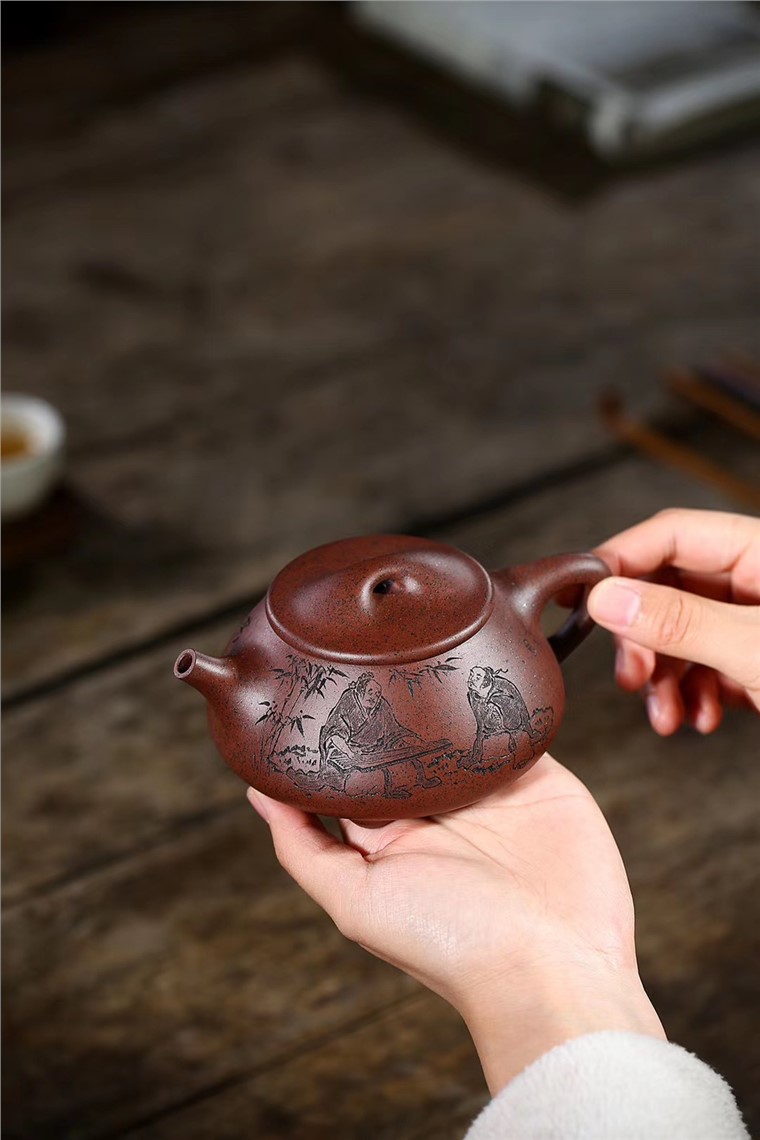 姚玲香作品 景舟石瓢图片