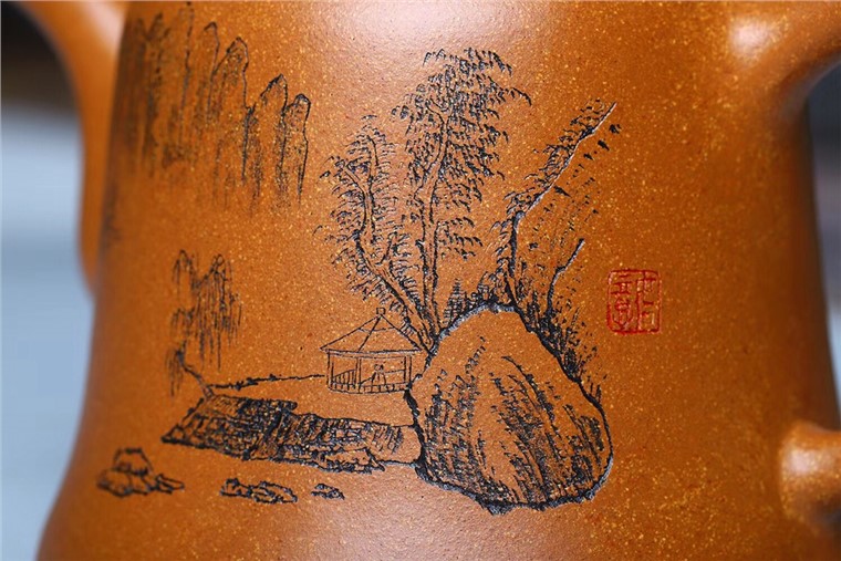 王勤大作品 金钟图片