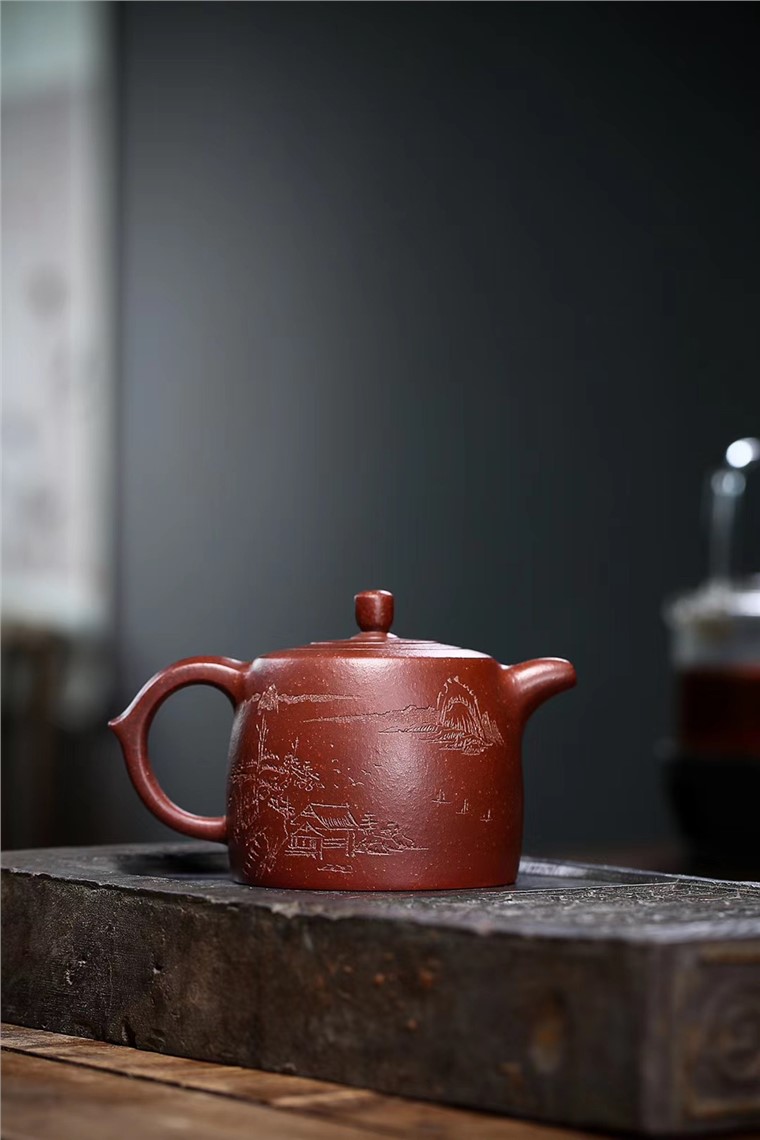 姚玲香作品 景舟高井栏图片