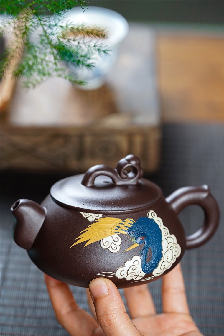 陈卫明作品 松鹤延年图片
